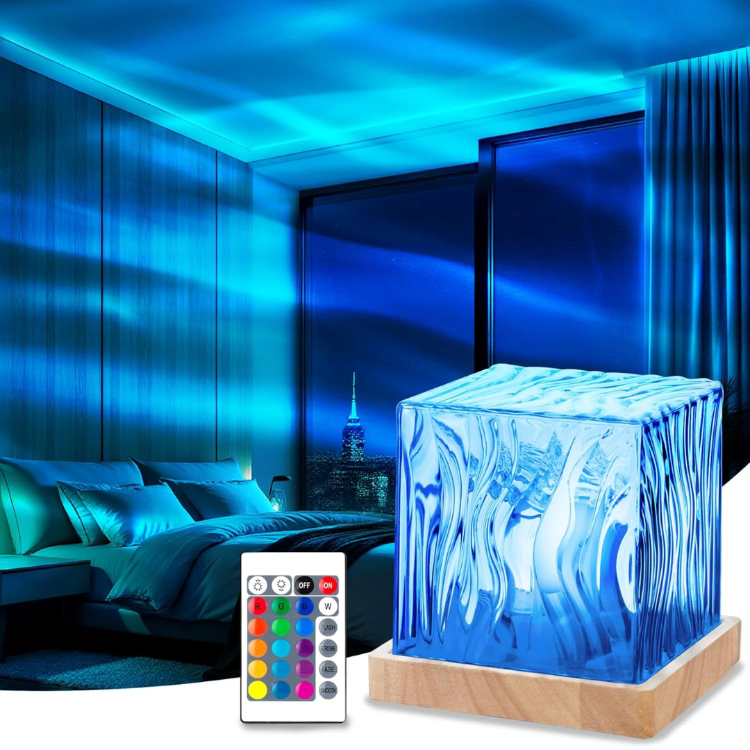 Lámpara Aurora Boreal 3D