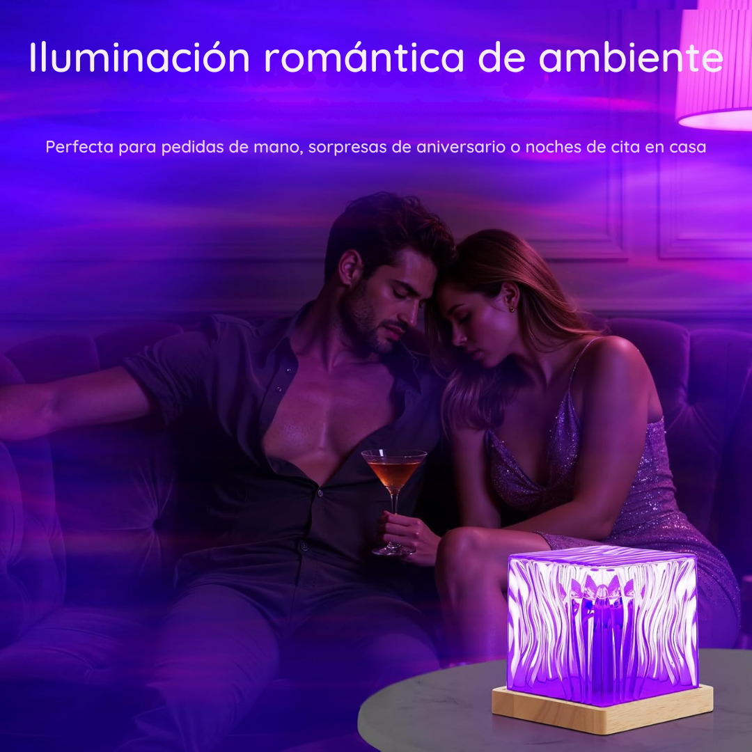 Lámpara Aurora Boreal 3D